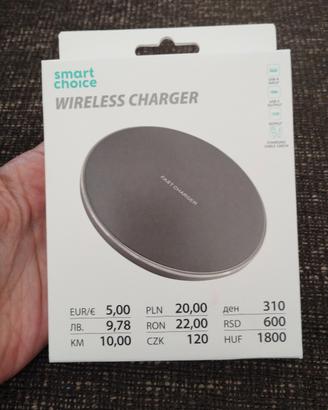 Caricatore Wireless Fast Charger Nuovo