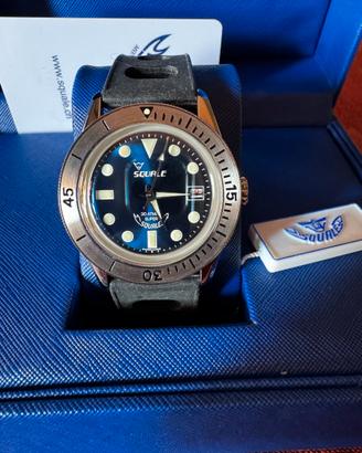 Squale Sub-39 Superblue Like New Full Set