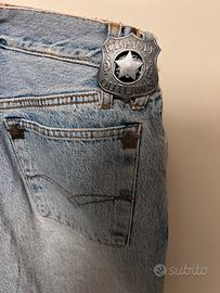 Jeans Replay vintage con stelle metallo