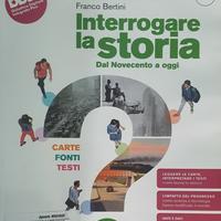 Libro Interrogare la Storia dal Novecento a Oggi 3