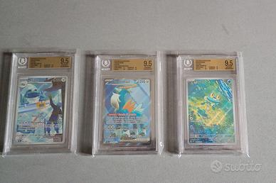 Carte gradate Pokemon  Bgs 9,5 ita.