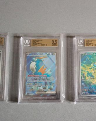 Carte gradate Pokemon  Bgs 9,5 ita.