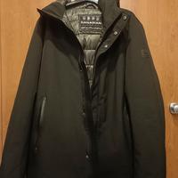 Parka con cappuccio "Canadian" uomo nero taglia 50