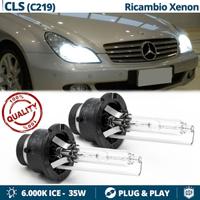 LAMPADINE BI XENON D2S per MERCEDES CLS C219 6000K