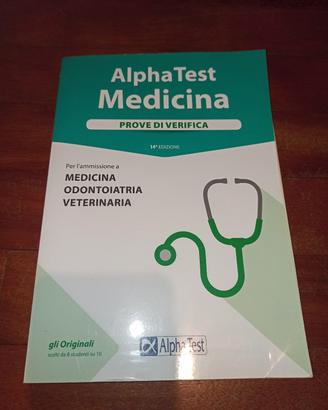Alpha Test prove di verifica Med, odo, vet
