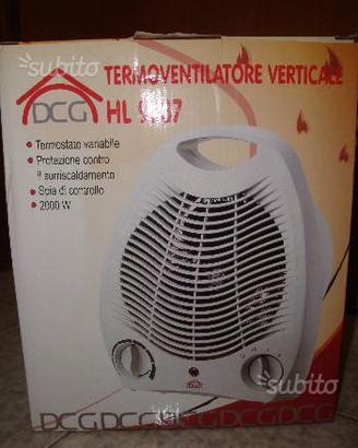 Termoventilatore caldobagno stufa elettrica Nuovo