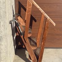 Scala legno multifunzione