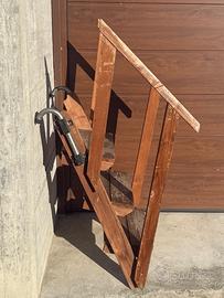 Scala legno multifunzione