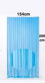 Tenda antimosche azzurra