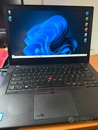 Laptop Lenovo Tinkpad T470 16 gb ram con SSD