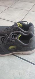 Scarpe Skechers Lite-Flex Uomo 46 Grey White
