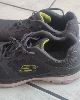 Scarpe Skechers Lite-Flex Uomo 46 Grey White