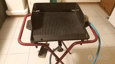 Griglia a gas in ghisa