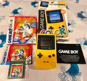 Console Nintendo Game boy Color Giallo
