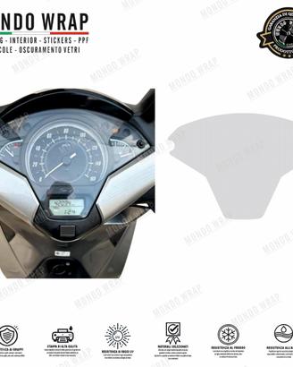 Adesivo protezione PPF per SH 125/150 2017/19