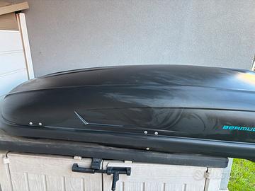 Baule auto bermude 4500 max 75kg portapacchi