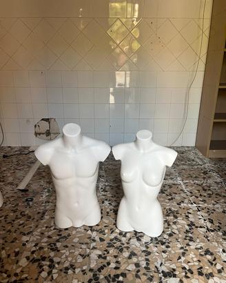 manichini mezzo busto 