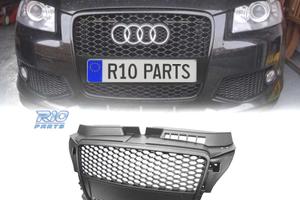 GRIGLIA AUDI A3 8P 08-12 LOOK RS3 NERO