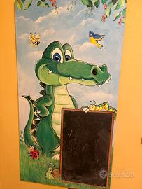 Lavagna dipinta a mano