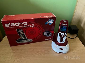 Telefono cordless  Rosso Aladino Telecom