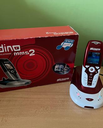 Telefono cordless  Rosso Aladino Telecom