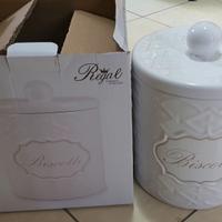 Biscottiera nuovissima "Regal"
