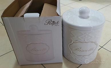 Biscottiera nuovissima "Regal"