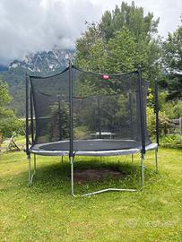 Trampolino Berg Favorit 380cm Grigio