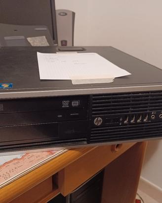 computer fisso hp i5 4 ram hd 120 ssd win7