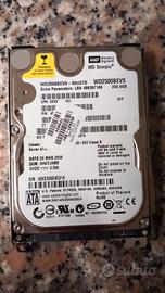 Disco rigido 250GB, adattatore e supporto