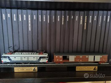 Locomotiva e Carro chiuso a carrelli Lima