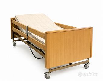 Letto elettrico con rete a doghe