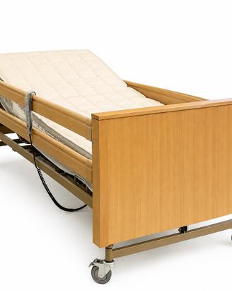 Letto elettrico con rete a doghe