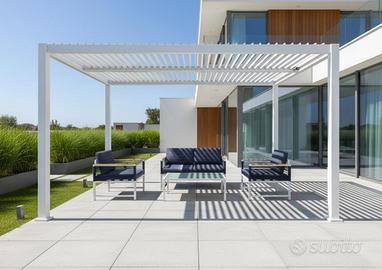 Pergola Bioclimatica Alu 3x3 Metalfranchi Garden