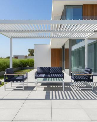 Pergola Bioclimatica Alu 3x3 Metalfranchi Garden
