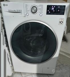 lavatrice LG A+++ 9 kg inverter pari al NUOVO 