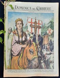 La Domenica del Corriere 8 giugno 1952 Carroccio