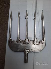 Fiocina in acciaio artigianale pesca sub