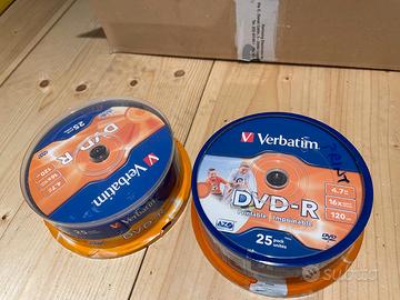 Verbatim DVD da masterizzare e stampabili