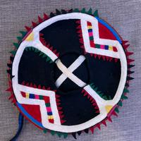 Cappello antico peruviano Montera vintage