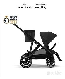 Trio gemellare cybex gazelle s