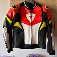 Giacca moto in pelle Revit