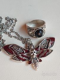collana con anello 