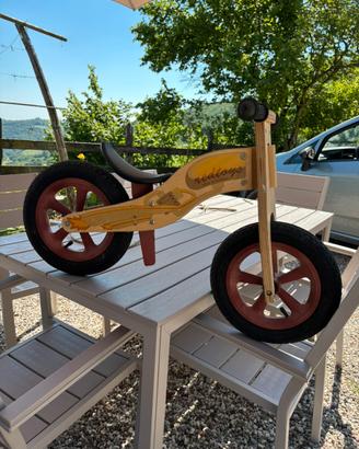 Bici legno regolabile made in germany