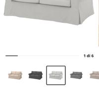 Divano Ikea Ektorp 2 posti come nuovo