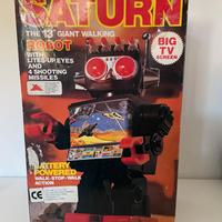 Robot Saturn vintage anni 70-80