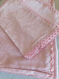 Tovaglia damascata rosa