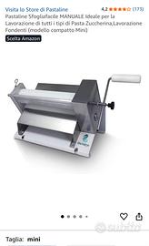 Sfogliatrice manuale Pastaline