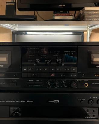 Doppia piastra AIWA AD-WX777 semi funzionante