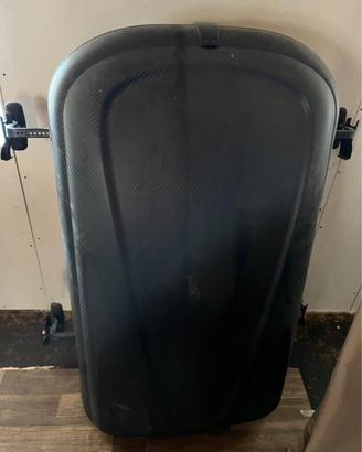 Baule auto + barre portapacchi